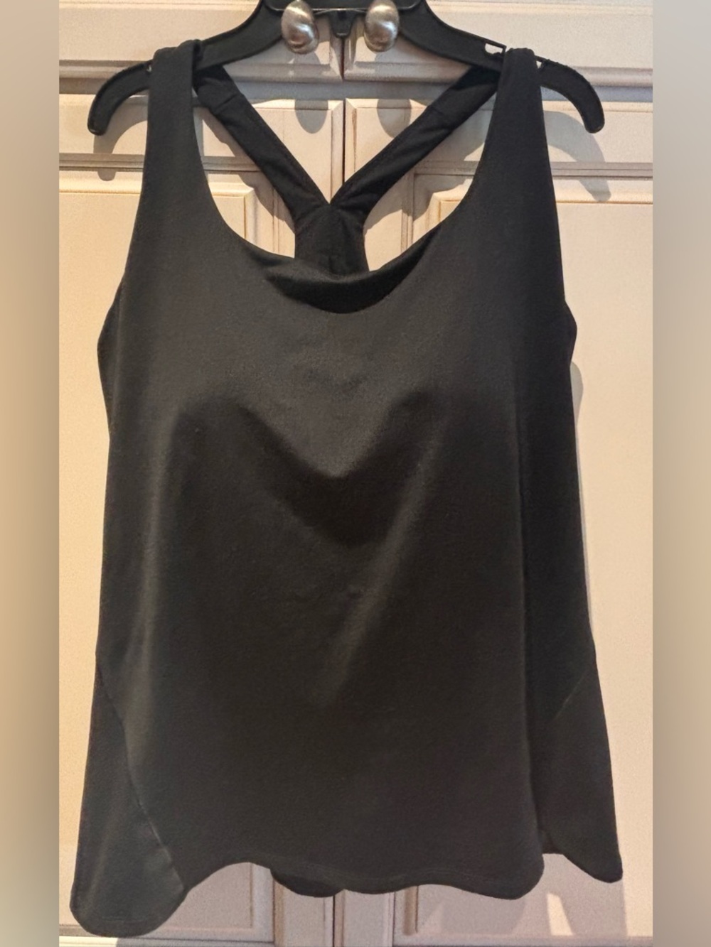 Alaskan Hardgear Black Cross-Back Tank Top - Women size 18